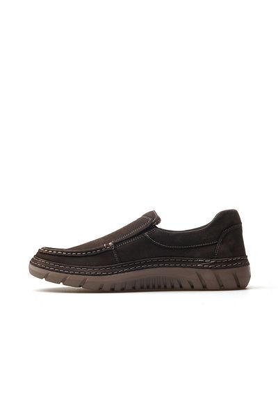 YAŞAR KAŞLI Men's Genuine Leather Casual Shoes 25Y Ykm-251281 m Brown