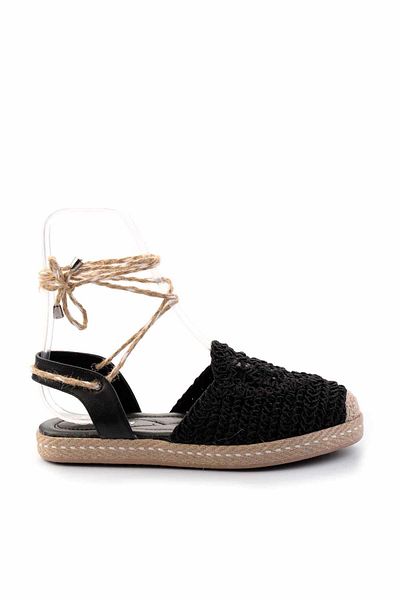 Bambi Black Women's Espadrille K01117011116
