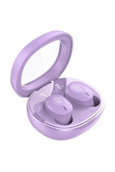 Tinklu Casti Wireless Bluetooth, Fara Fir, In Ear, Control Touch, Tactil, Bluetooth 5.3, Mov