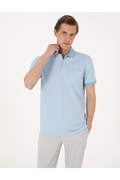 Pierre Cardin Açık Mavi Regular Fit Tişört 50306862-VR003