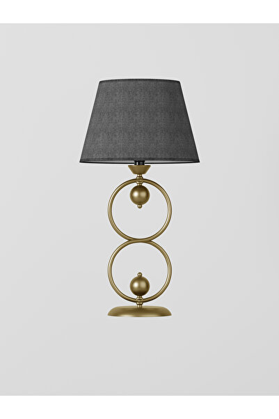 avizade Monarq-Tumbled Case Gray Hat Table Lamp | Office, Home, Decorative Lighting - E27