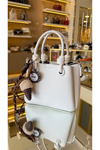 KRISTE BELL İthal Top Aksesuarlı Üç Bölmeli Uzun Askılı Kadın Çanta