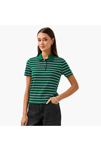 Lee Cooper Rib Polo Tee