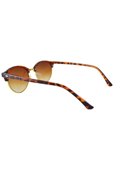 THEICONIC Ochelari de soare Clubmaster Retro II Maro - Maro Leopard
