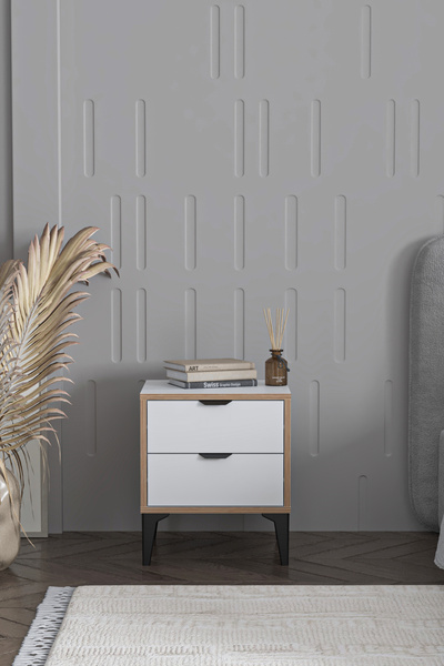 SARMOBİ Arden 2 Çekmeceli Komodin