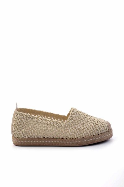 Bambi Beige Women's Espadrille K01117011216
