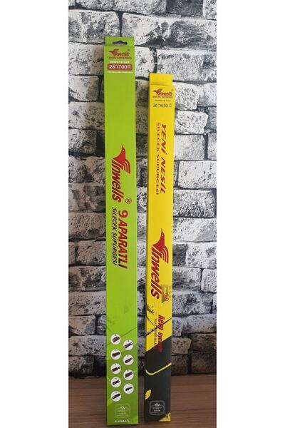 Inwells Vw Polo Classic 1996-2002 9 Aparatlı Silecek Süpürgesi 53cm+45cm