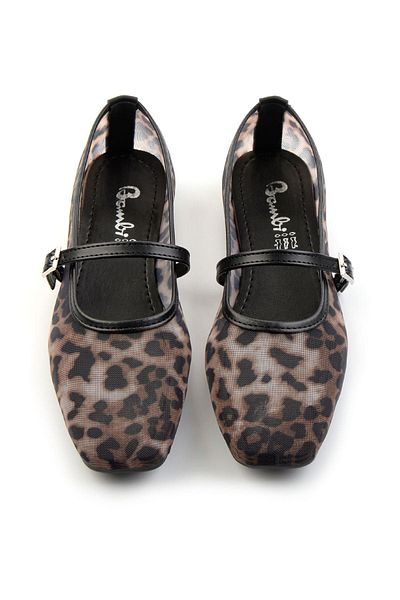 Bambi Leopard Women's Ballerinas K01641020022