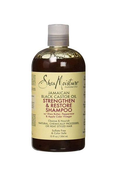 Shea Moisture SheaMoisture Jamaican Castor Oil Shampoo Strengthen And Restore Damaged Hair Black
