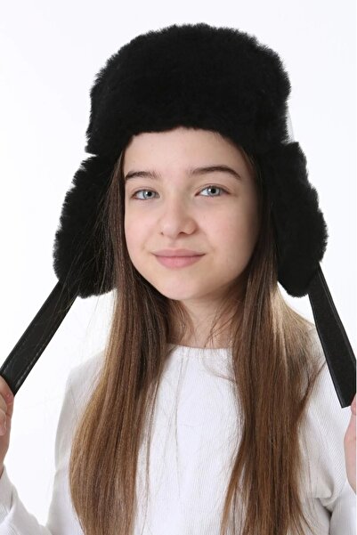 EratLeather قبعة شتوية من الجلد الطبيعي فروي Ushanka Pilot للجنسين