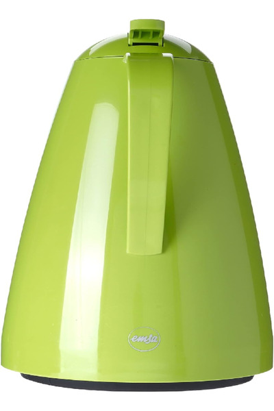 emsa Salsa Quick Tip Vacuum Flask, 1L, Light Green – High-Gloss, Stylish & Handy