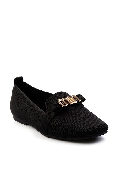 Bambi Black Knitwear Women's Ballerina Ballerina K 01327020382