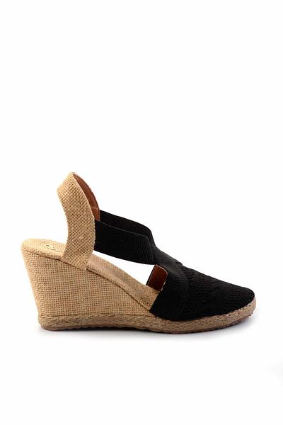 Bambi Black Women's Espadrille K01874055782