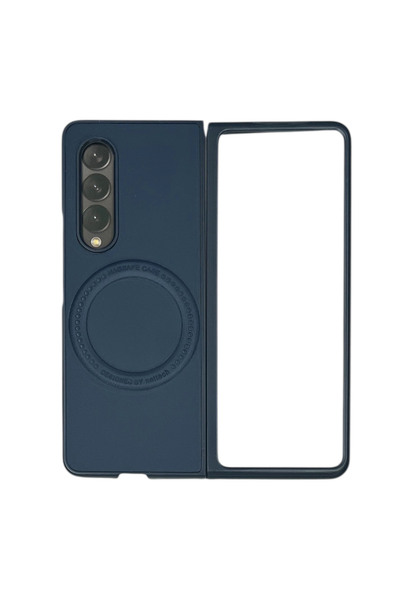 Nettech Samsung Galaxy Z Fold 4 Uyumlu Darbe Önleyici iç Yüzeyi Çizmez Magsaf...