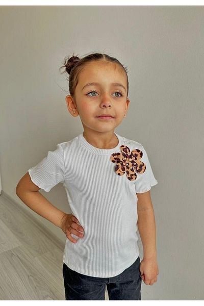 bebitomkids Girl 2-11 Years Leopard Daisy Badi