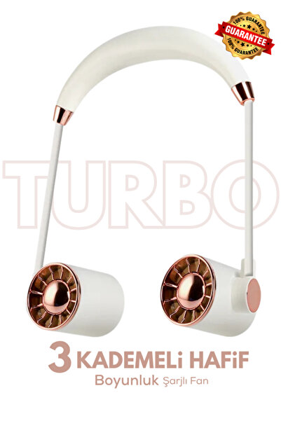 Maybax Masaüstü ve Boyun Askılı Giyilebilir Taşınabilir Boyunluk Fan Boyunluk Vantilatör Boyunluk Soğutucu