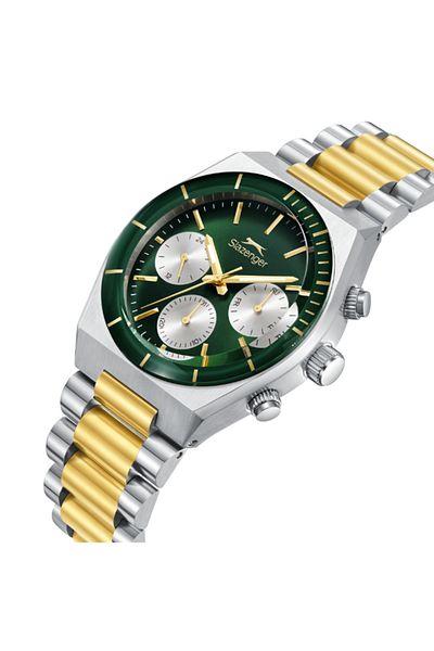Slazenger Slazenger Men's Multifunction Dark Green Dial Watch - SL.9.2484.2.03