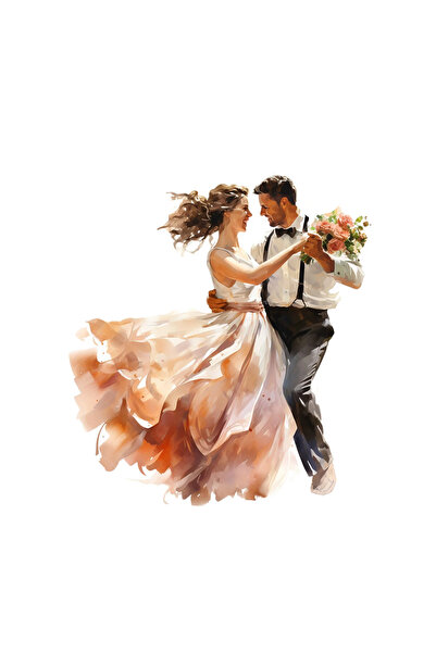 INOVATIX Σετ 8 τεμαχίων, Αυτοκόλλητο Προσκλητηρίου Γάμου Αιώνια Ευτυχία, INOV...