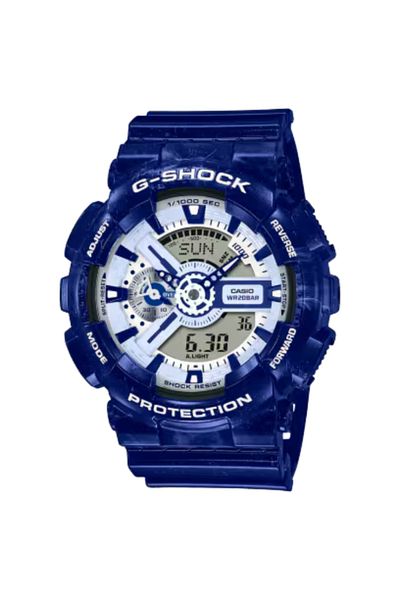 G-SHOCK G-SHOCK Men's Analog-Digital White Dial Watch - GA-110BWP-2ADR