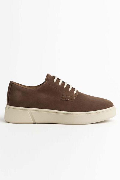 Morven Men's Mink Suede Thick Sole Sneaker Shoes