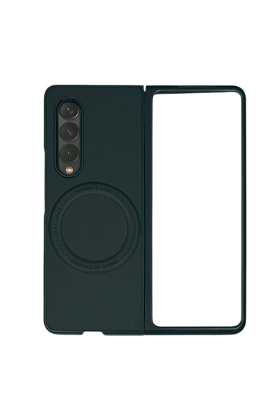 Nettech Samsung Galaxy Z Fold 4 Uyumlu Darbe Önleyici iç Yüzeyi Çizmez Magsaf...