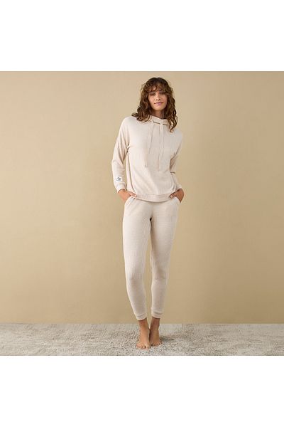 FAV Textured High Neck Top and Pyjama Set