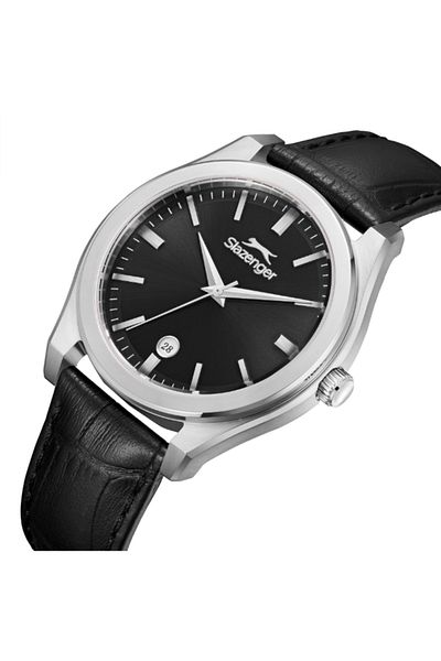 Slazenger Slazenger Men's Date Black Dial Watch - SL.9.2486.1.01