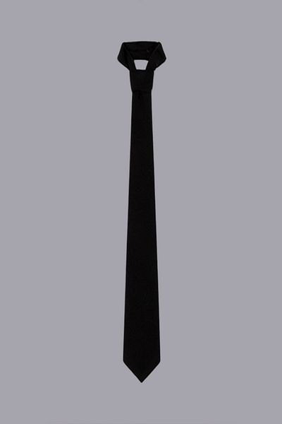 Patrizia Pepe REGULAR FIT TIE - PATRIZIA PEPE - ONE SIZE, BLACK