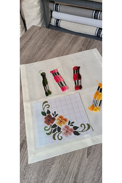 MODATU İşlenebilir ranır kiti/ krem/ menekşe modeli