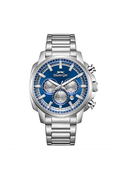 Slazenger Slazenger Men's Multifunction Dark Blue/Silver Dial Watch - SL.9.2479.2.02