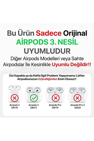 Blackmark 3. Nesil Uyumlu Sevimli Süngerbob Desenli Darbe Önleyici Kulaklık Koruma Kılıfı