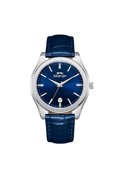 Slazenger Slazenger Men's Date Dark Blue Dial Watch - SL.9.2486.1.02