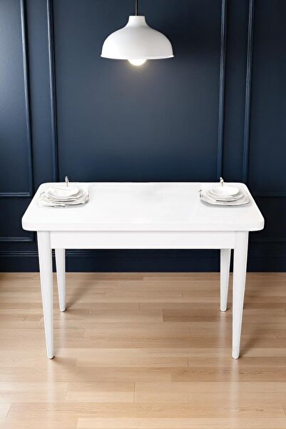 Kaktüs Avm Tina Serisi Beyaz 70 x 110 Suntalam Ahşap Ayaklı Kaliteli Sabit Ye...