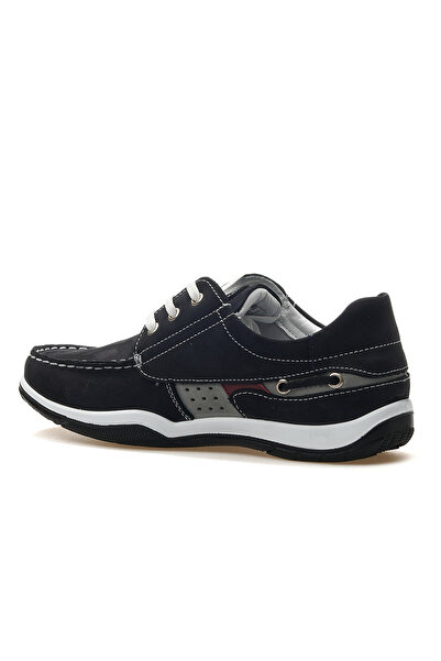 Scooter Ανδρικά παπούτσια από γνήσιο δέρμα Marine Casual 25y M2020nl M Nubuck Navy Blue