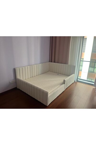 Puf Bebe Montessori serisi_ Çocuk ve Bebek Yatağı 120x200 ölçüde(İç yatak dahildir )