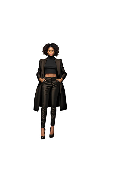 INOVATIX Set de 8 piese, autocolant pentru îmbrăcăminte pentru femei, culoare frasin, INOVATIX®. 6 cm