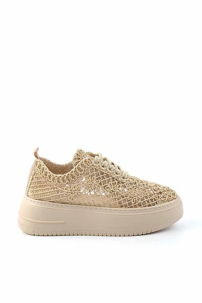 Bambi Beige Women's Sneaker K 01320302216
