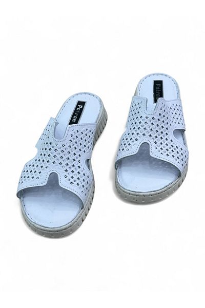 PATRON SHOES Γυναικείες παντόφλες από γνήσιο δέρμα