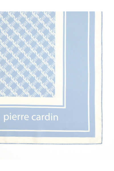 Pierre Cardin Mavi İpek Eşarp 50309584-VR249