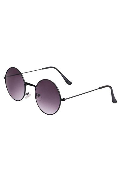 THEICONIC John Lennon Sunglasses Dark Purple - Black