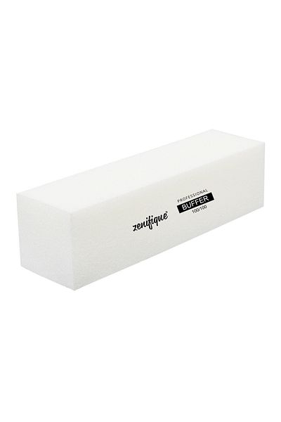 zenifique Zenifique® Nail Buffer, Manicure-Pedicure, Grit 100/100, White