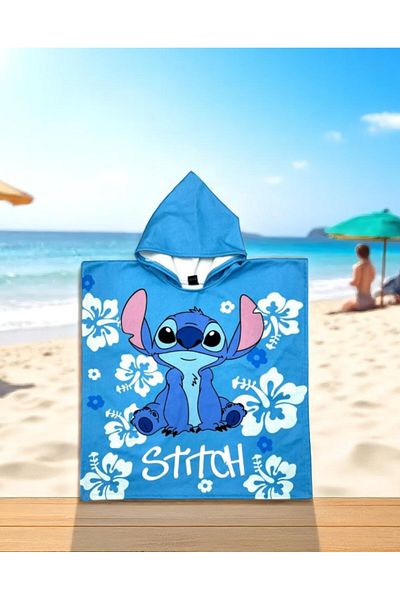 MİLAYS LİFE HOME COLLECTİON MİLAYS PONCHO PENTRU COPII PLAJĂ ȘI PROSOP DE MARE