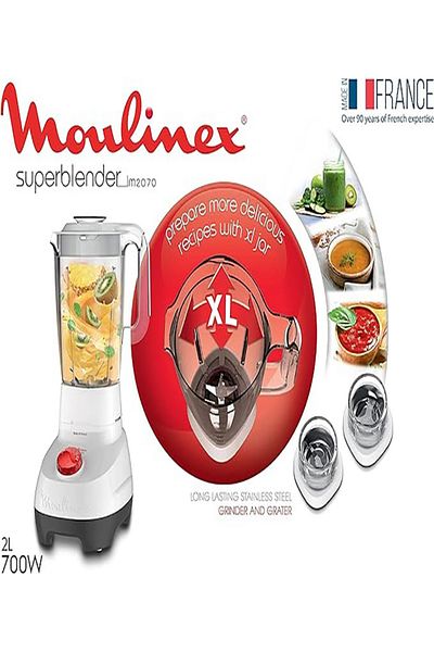 molinex Moulinex Blender 700 Watts, Model LM207128, French