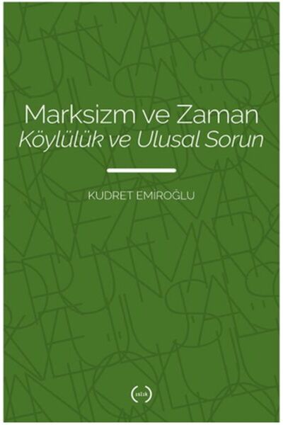 Timaş Yayınları الماركسية والوقت الفقير والمشكلة الوطنية