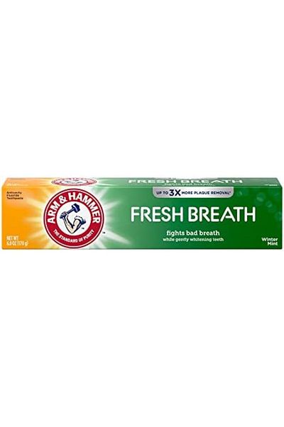 Arm&Hammer ARM & HAMMER Advanced White Breath Freshening Toothpaste, Winter Mint, Fluoride Toothpaste (170 g)
