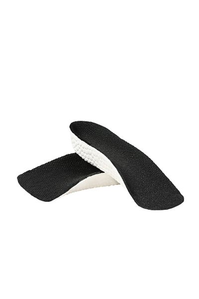 zenifique Set of 2 Zenifique® Elevating Insoles, 1.5 Cm Height, Foam, Black