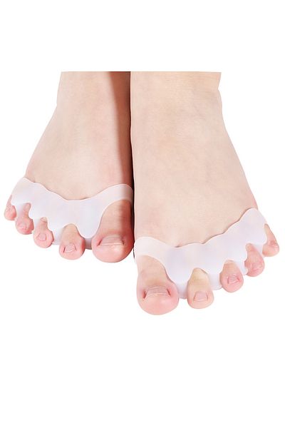 zenifique Set of 2 Mount Protectors, Zenifique, 5 Finger Separator, Silicone, White