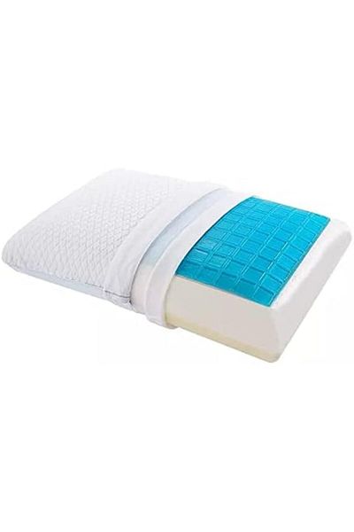 Generic Gel Memory Foam Cooling Pillows Stomach Sleepers | Orthopedic Neck & Back Support for A Relaxed Slee