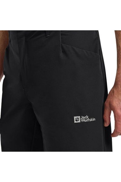 Jack Wolfskin Ανδρικό μαύρο σορτς Prelight Stride Ανδρικό σορτς A63784