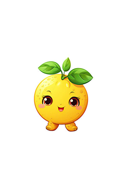 INOVATIX Set de 8 piese, autocolant fructul pasiunii cu picioare, INOVATIX®. 6 cm